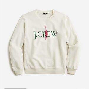 J.CREW Women’s French Terry Oarsman Relaxed Sweatshirt. Size Small.